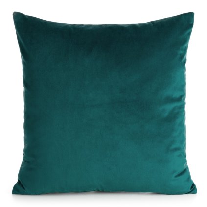 DEKORAČNÍ POVLAK NA POLŠTÁŘ GAJA1 45X45 CM TMAVĚTYRKYSOVÁ