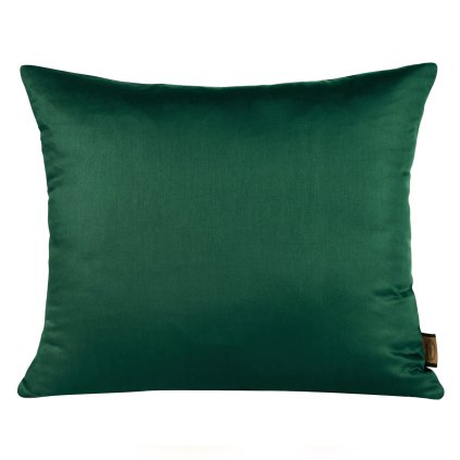 MAKOSATENOVÝ POVLAK NA POLŠTÁŘ NOVA 50X70 CM TMAVĚZELENÁ