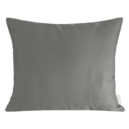 SATÉNOVÝ POVLAK NA POLŠTÁŘ DINA 50X70 CM ŠEDÁ