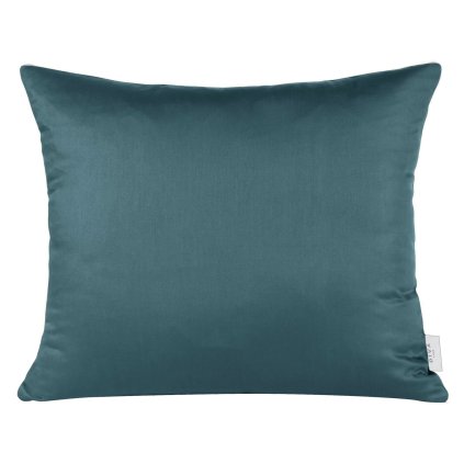 SATÉNOVÝ POVLAK NA POLŠTÁŘ DINA 50X70 CM TYRKYSOVÁ