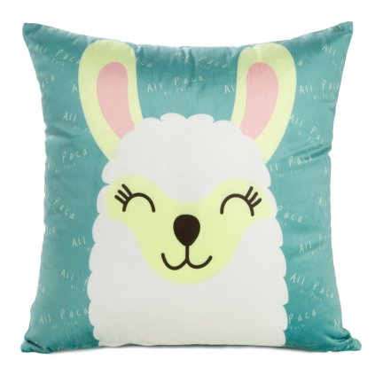 DĚTSKÝ DEKORAČNÍ POVLAK NA POLŠTÁŘ KIDS 2B 45X45 CM VZOROVANÁ