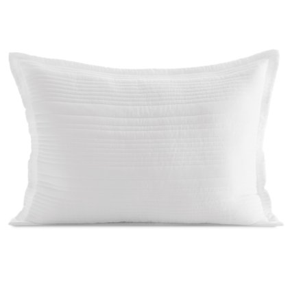 DEKORAČNÍ POVLAK NA POLŠTÁŘ TARA 70X50 CM BÍLÁ