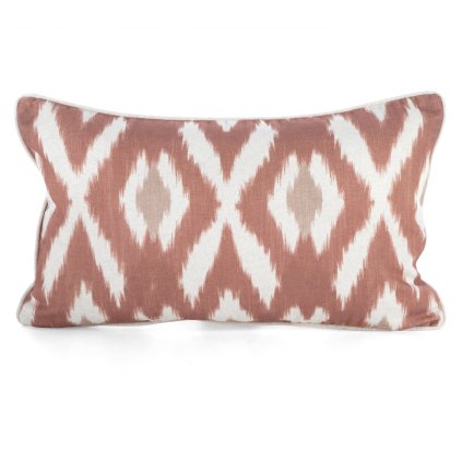 DEKORAČNÍ POVLAK NA POLŠTÁŘ LEN 31 30X50 CM VZOROVANÁ