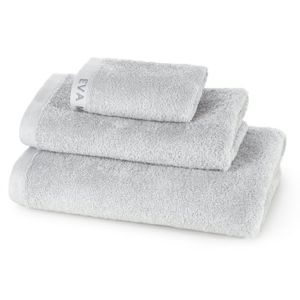 FROTÉ RUČNÍK EVA MINGE VENUS 50X90 CM STŘÍBRNÁ