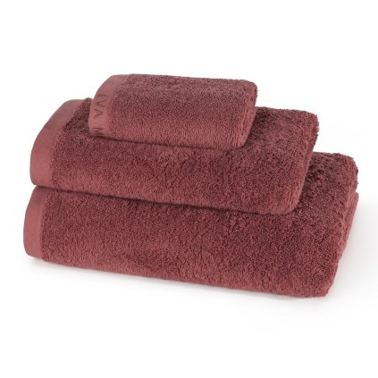 FROTÉ RUČNÍK EVA MINGE VENUS 70X140 CM CIHLOVÁ