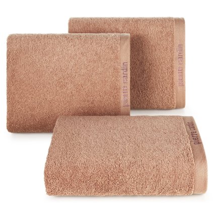 BAVLNĚNÝ RUČNÍK PIERRE CARDIN EVI 50X90 CM PUDROVÁ