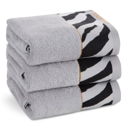 BAVLNĚNÝ RUČNÍK EVA MINGE22 50X90 CM STŘÍBRNÁ