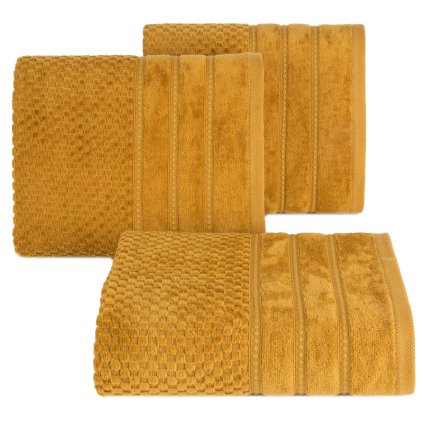 BAVLNĚNÝ RUČNÍK ADORE 30X50 CM MEDOVÁ