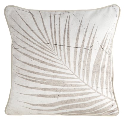 DEKORAČNÍ POVLAK NA POLŠTÁŘ PREMIUM SALMA 45X45 CM LISTY