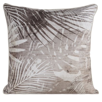 DEKORAČNÍ POVLAK NA POLŠTÁŘ PREMIUM SALMA 60X60 CM LISTY