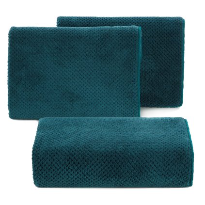 RYCHLESCHNOUCÍ RUČNÍK Z MIKROVLÁKNA ZOE1 50X90 CM TMAVĚZELENÁ