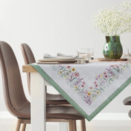 UBRUS SUMMER9 90X90 CM KVĚTY