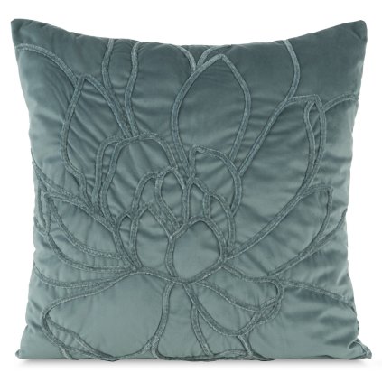 DEKORAČNÍ POVLAK NA POLŠTÁŘ SANDI 45X45 CM ZELENÁ