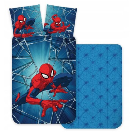 posciel bawelna 100x135 40x60 spiderman