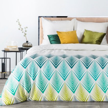 SATÉNOVÉ POVLEČENÍ SHELLY 200X220 CM, 2 KS 70X80 CM VZOROVANÉ