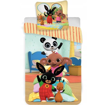 posciel bawelna 100x135 40x60 krolik bing