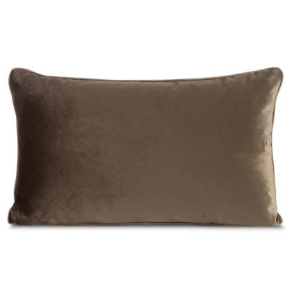 DEKORAČNÍ POLŠTÁŘ GAJA3 30X50 CM TMAVOHNĚDÁ