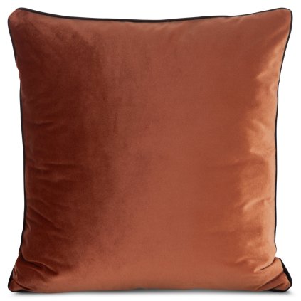 DEKORAČNÍ POVLEK NA POLŠTÁŘ GAJA2 60X60 CM CIHLOVÁ