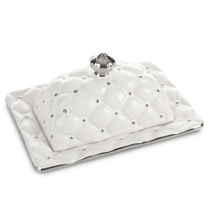 KERAMICKÁ MASELNIČKA ADORE 21X15X10 CM VZOROVANÁ