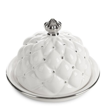 KERAMICKÁ MASELNIČKA ADORE 16X12 CM VZOROVANÁ