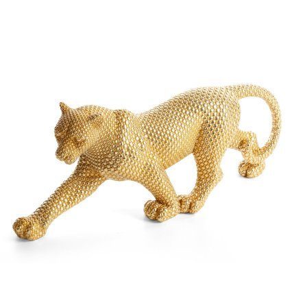 DEKORAČNÍ SOŠKA DEAN 43X10X16 CM ZLATÁ