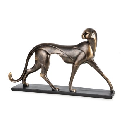 DEKORAČNÍ SOŠKA MADOX 37X7X22 CM TMAVĚSIVA