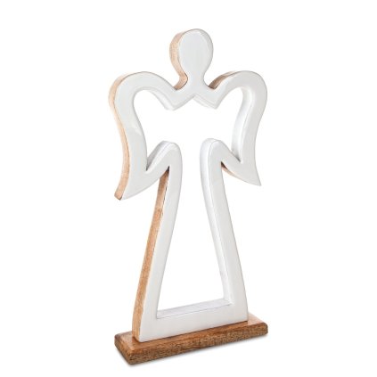 VÁNOČNÍ SOŠKA ANGEL SADA 2 KS 16X5X31 CM VÍCEBAREVNÁ