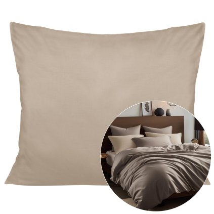 poszewka satyna bawelna ciemny bez 041 50x70