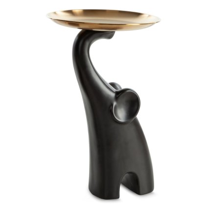 DEKORAČNÍ SOŠKA EMBER 18X17X29 CM ČERNÁ