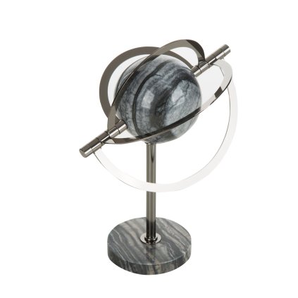 DEKORAČNÍ SOŠKA FRAN 16X13X21 CM ČERNÁ