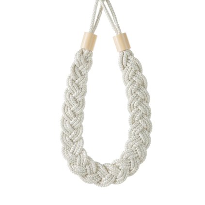 DEKORAČNÍ ŠNŮRA NA ZÁVĚS KAYLA PŘÍRODNÍ