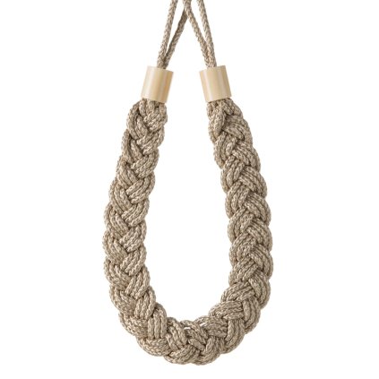 DEKORAČNÍ ŠNŮRA NA ZÁVĚS KAYLA BÉŽOVÁ