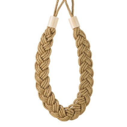 DEKORAČNÍ ŠNŮRA NA ZÁVĚS KAYLA ZLATÁ