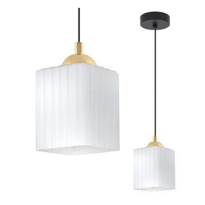 lampa wiszaca sufitowa zyrandol riffle szklany pojedynczy do salonu kuchni nad stol i wyspe e27