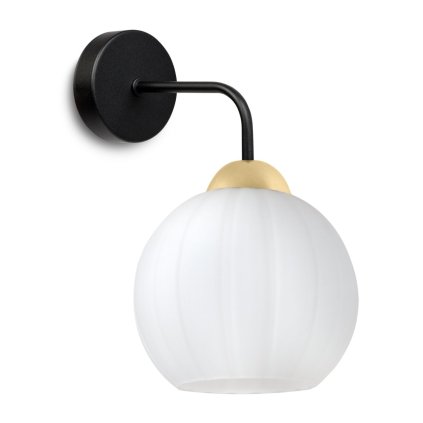 lampa kinkiet scienny costa bialy szklany kula glamour do jadalni kuchni salonu 1 zrodlo