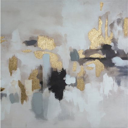 RUČNĚ MALOVANÝ OBRAZ 683 80X80 CM