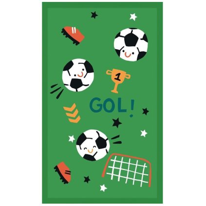 recznik przedszkolny dla dziecka 30x50 pilka nozna