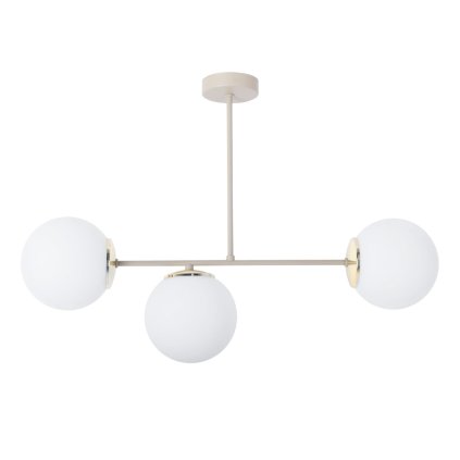 lampa sufitowa wiszaca zyrandol siena kaszmirowy bez zlote dodatki do salonu jadalni