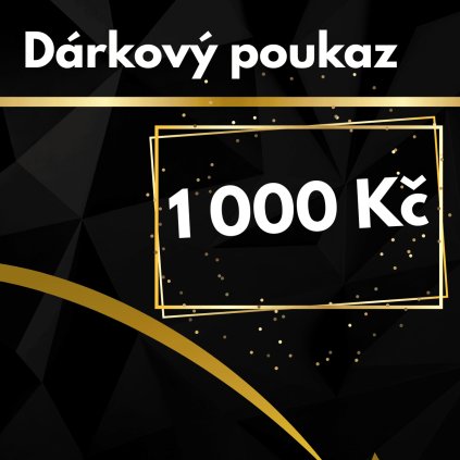 Dárkový poukaz 1 000Kč