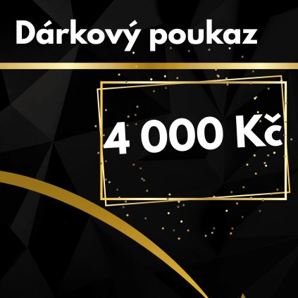 Dárkový poukaz 4 000Kč