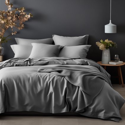 posciel satyna bawelniana popiel 024 140x200 1posz