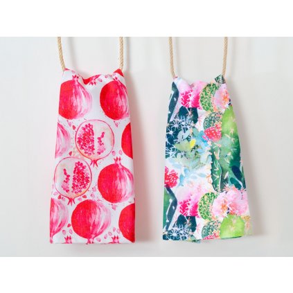 komplet scierek kuchennych ms home 2x38x60 tropica