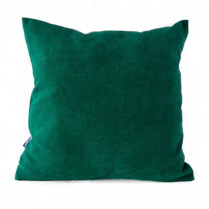 poszewka dekoracyjna veluri zielen butelkowa 40x40