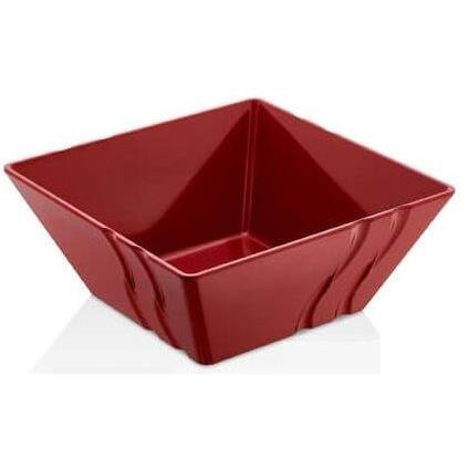 melamina luxor misa kwadratowa 19cm czerwona