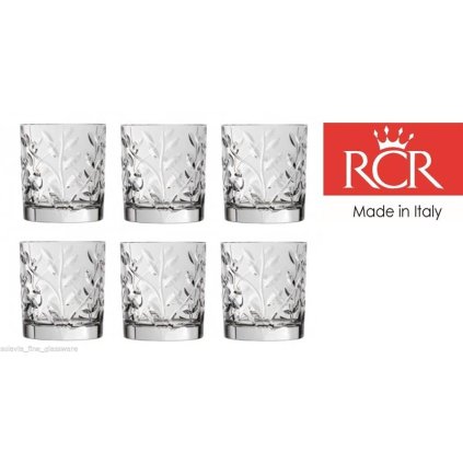 rcr laurus szklanka 330ml whisky kpl 6 szt