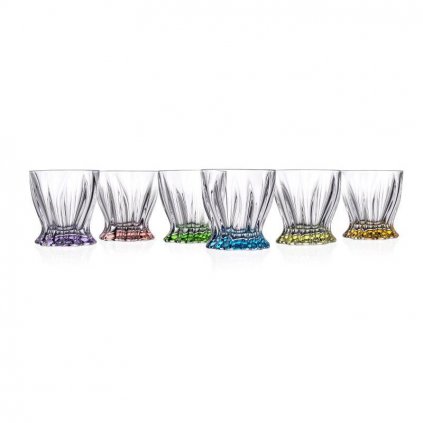 bohemia plantica kolor szklanka whisky 320ml 6szt