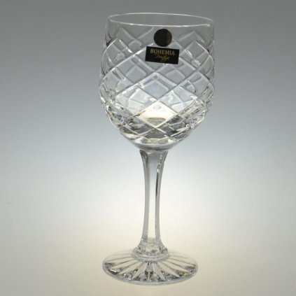 bohemia kieliszek do wina 6szt 240ml kw03 romby