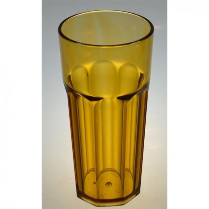 poliweglan szklanka 360ml amber premium