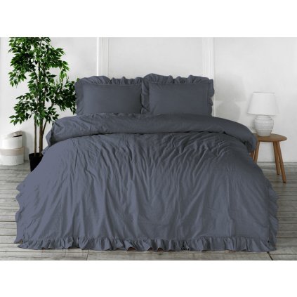 posciel bawelniana natural grey 220x200 p stonewa