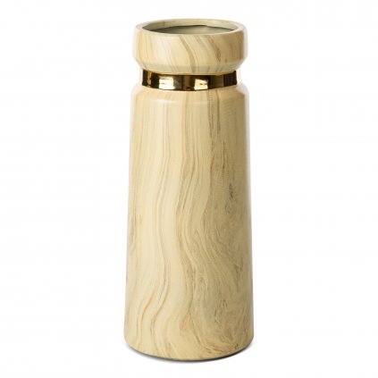 DEKORAČNÍ VÁZA ALIZA (FI) 12X30 CM VÍCEBAREVNÁ